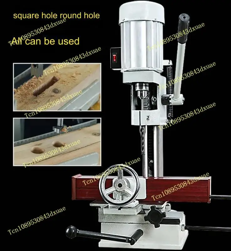 Benchtop Tenon Chisel Mortise Machine for Woodworking MK361A Woodworking Mortise Machine Woodworking Square Mortise Machine