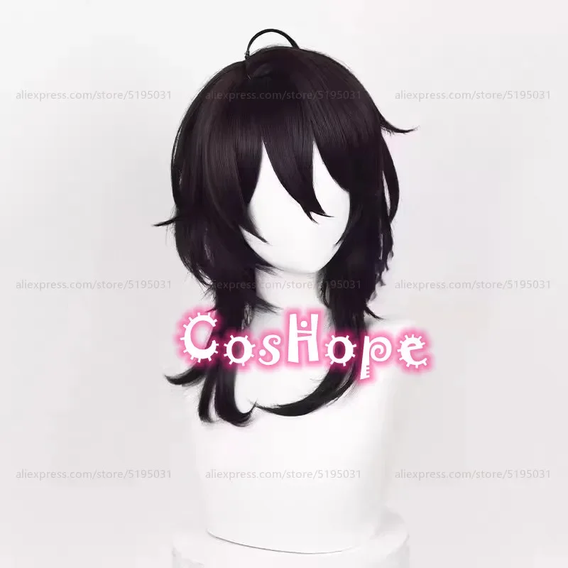 佐久間レイコスプレウィッグ 40 センチメートル黒ウィッグコスプレ