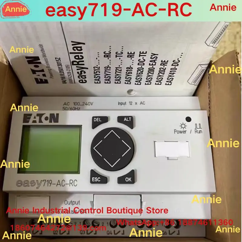 

совершенно новый контроллер ПЛК easy719-AC-RC