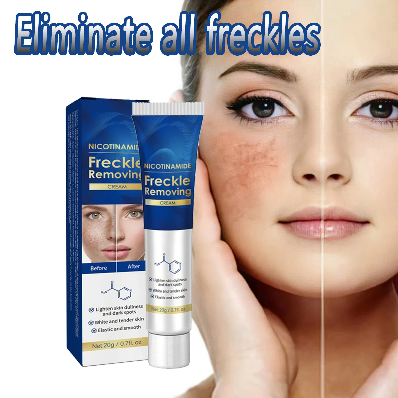 Effective Dark Spot Removing Whitening Lightening Spot Essence Chloasma Replenish Water Beautify Skin Moisturizing Serum