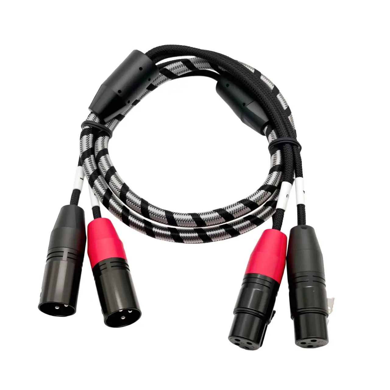 Hi-End Hifi 2XLR Audio Cable 3 Pin XLR Male to Female Cord for Microphone Mixer High Fidelity Audio Cord