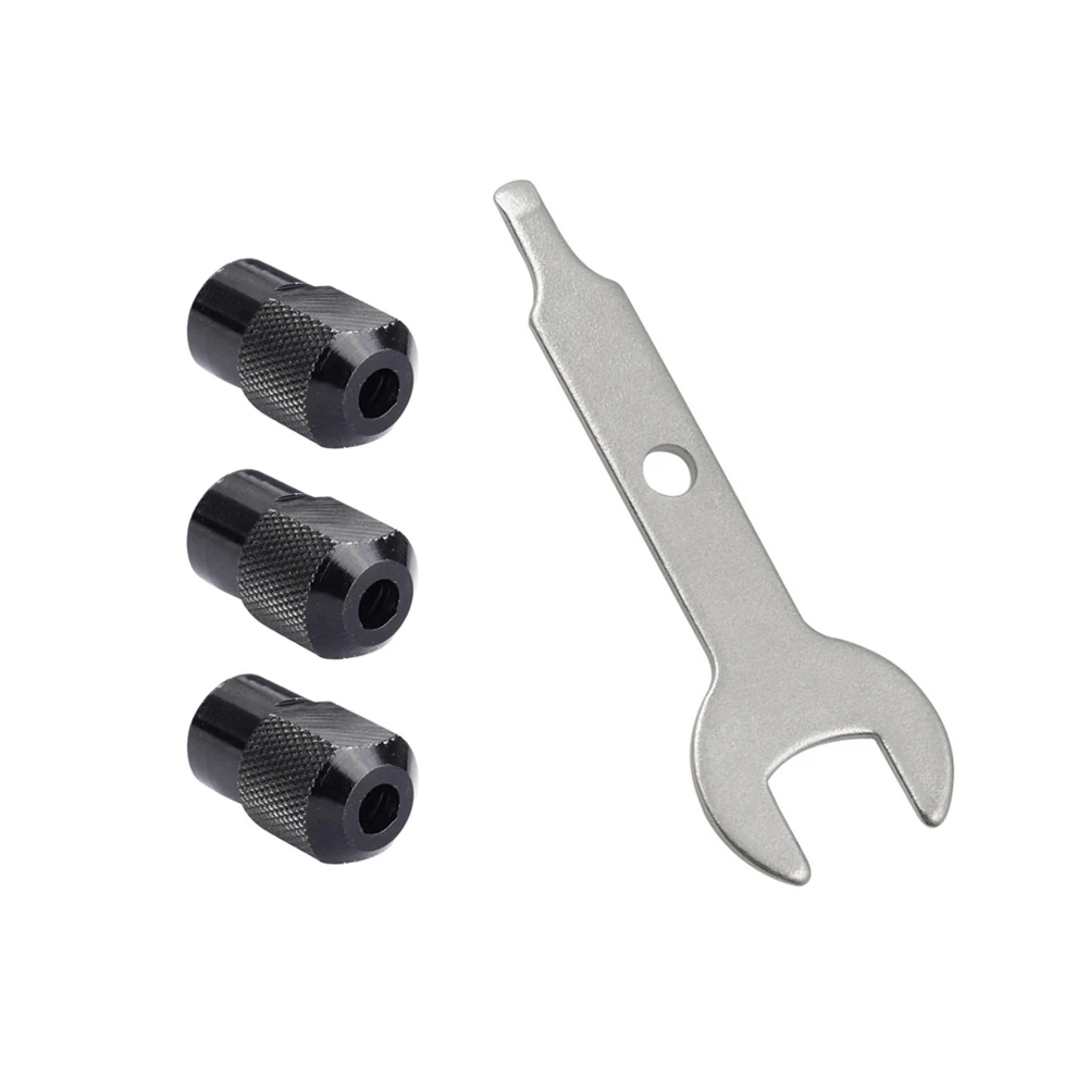 Chuck Nut Set 3pcs for Mini Drill M8X0.75mm Rotary Tool Accessories with 2 Wrenches Suitable for Most Electric Grinders