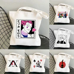 Hunter X Hunter Hxh Killua Hisoka Shopping Bag Bolsa Tote Recycle Bag Cotton Bag Woven Boodschappentas Grab