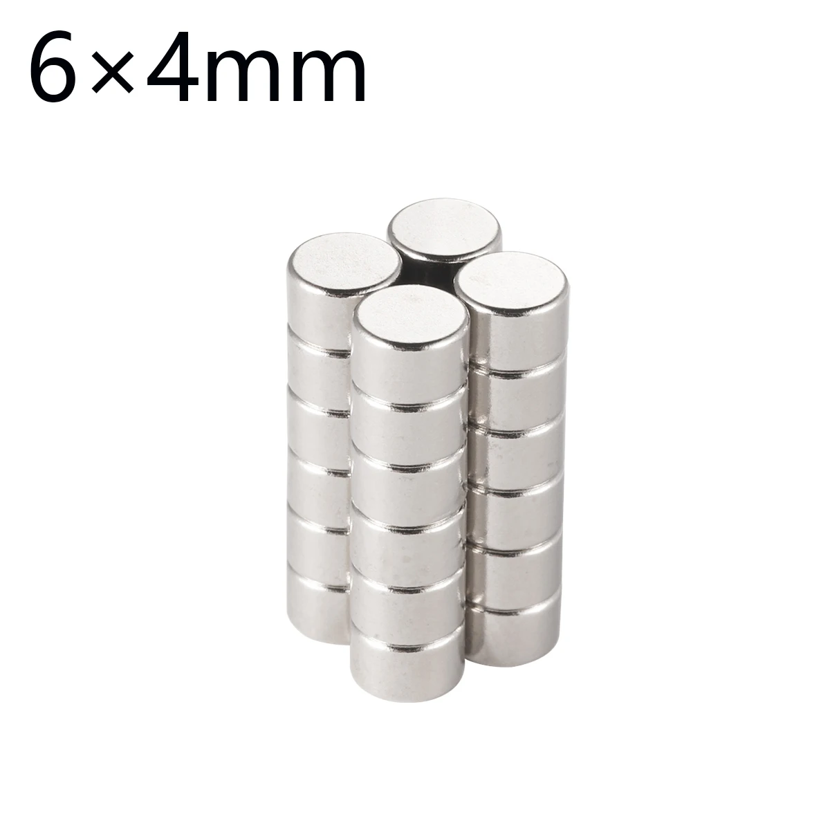 

20~150pcs 6x4mm Neodymium Magnet Powerful N35 Bulk Discs Rare Earth Permanent Round Fridge Magnets Wall Decoration Crafts 6*4mm