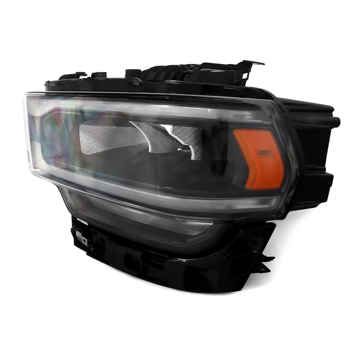 أضواء السيارة ل Ram 2500 3500 الحافة السوداء LED مع DRL المصباح سائق والركاب 2019 2020 2021 2022 2023 2024 كشافات