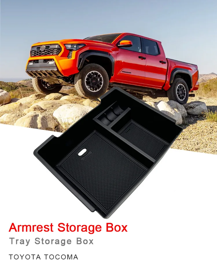 

Applicable to 24 Toyota TOCOMA handrail box storage box central control handrail storage Natacoma assembly accessories