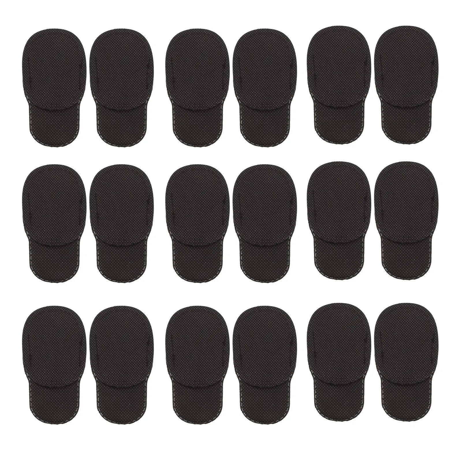 

18 шт. патчи для глаз с отверстиями, легко используемые, дышащие, из нетканого материала, для лечения амблиопии, черные, полезные повязки на глаза