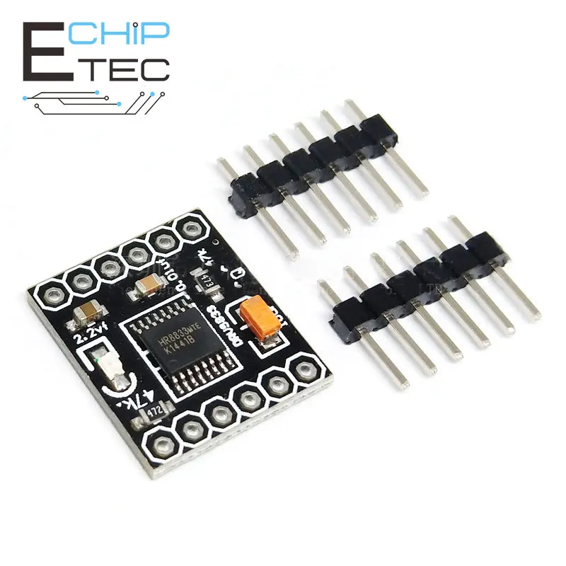 

Fee Shipping DRV8833 2 Channel DC Motor Driver Module Board 1.5A 3V-10V H-Bridge