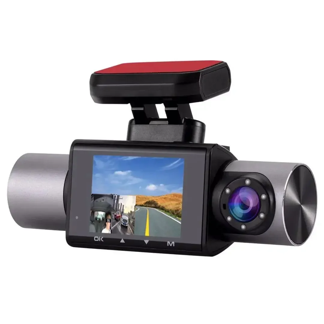 1080P DashCam 30FPS WiFi 3CHS Car Camera HD car DVR Video Recorder