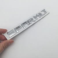 1pcs 3D ABS high quality SPARK LT SPARKLT car Letter Emblem Rear tail trunk Decals badge sticker Decal styling auto Accessories