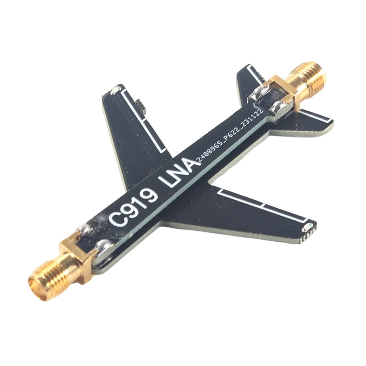 C919 10KHz-6GHz Broadband Frequency Amplifier 25DB LNA Low Noise Amplifier 3-5V Powerful Amplification Solution