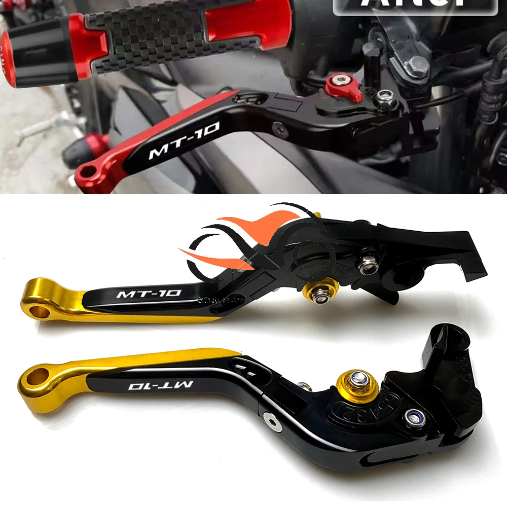 For Yamaha MT10 MT-10 MT 10 SP 2016 2017 2018 2019 2020 2021 2022 2023 Motorcycle Brake Clutch Lever Handlebar Grips Handle Ends