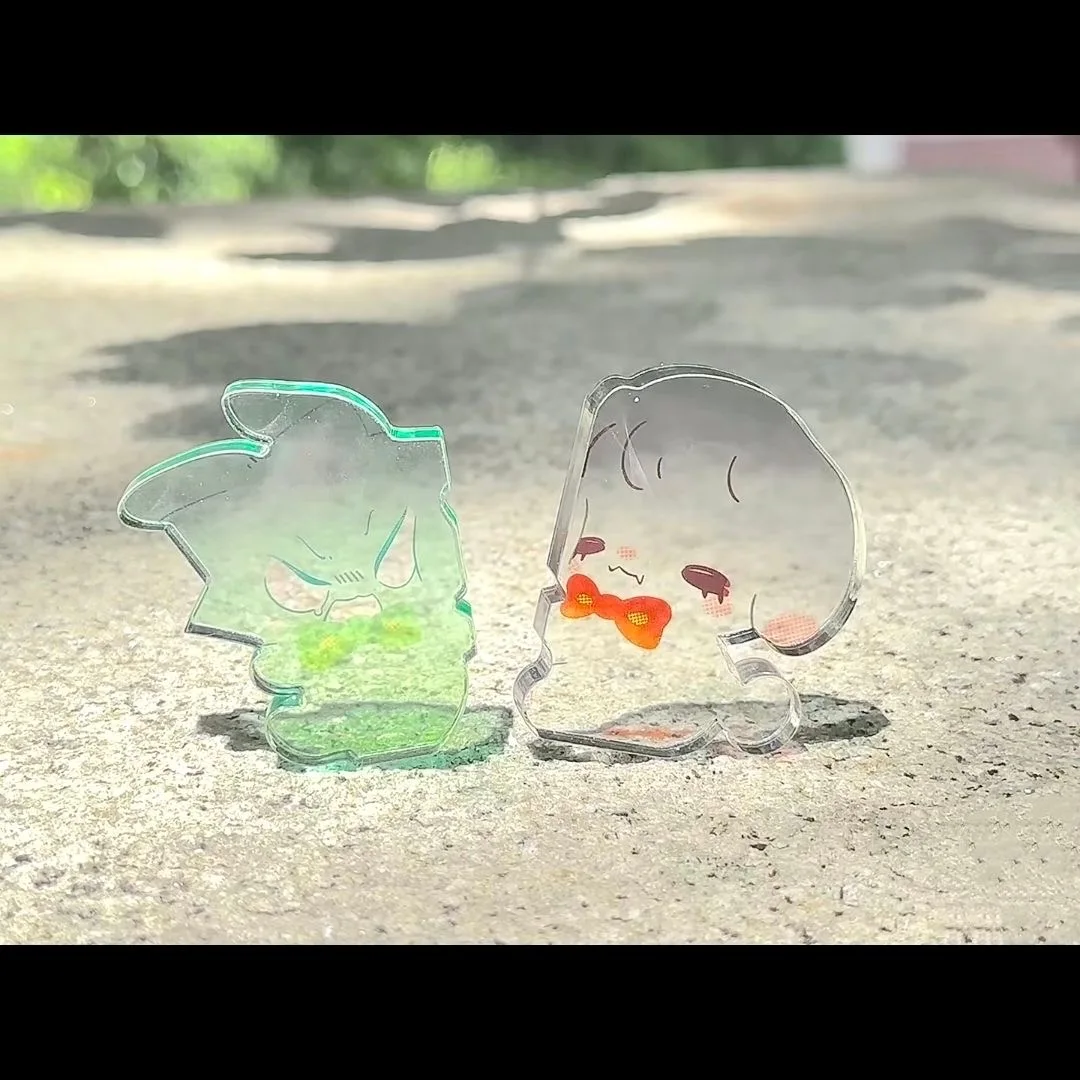 

Новая акриловая табличка для косплея Alien Stage Q-Version, высокая красота, настольный орнамент, подарок для лучших друзей