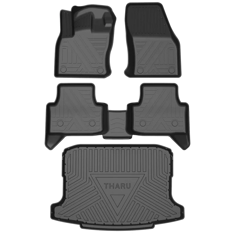 Use for 2019-2024 Volkswagen Tharu Tarek car carpet Tharu car floor mat Fit For Tharu waterproof trunk mat Tarek car floor mat