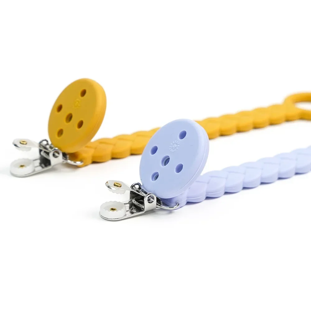 New Arrival China Baby Dummy Holder Dummy Clip Bpa Free Custom Silicone Pacifier Chain