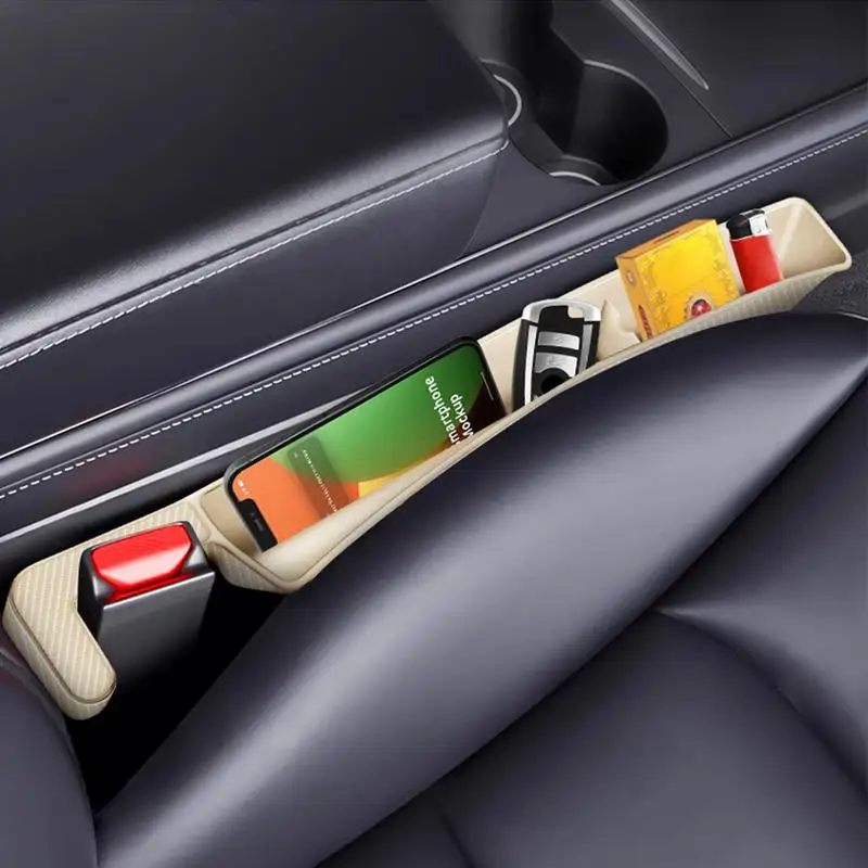 

Car Seat Crevice Blocker Car Side Seam Plug Strip Filling Organizer 2pcs Car Side Seat Fillers Stop Items From Dropping Car