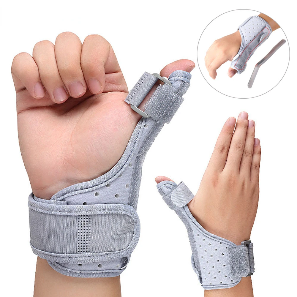 

1Pcs Thumb&Wrist Stabilizer Splint for Thumb,Trigger Finger,Pain Relief,Arthritis,Tendonitis,Sprained,Lightweight And Breathable