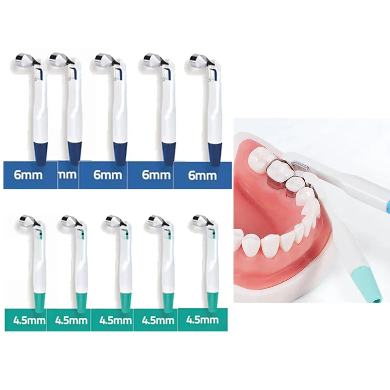 Sistema de anillo ajustable con banda de matriz Dental de 5 piezas, curvado estándar de acero inoxidable preformado