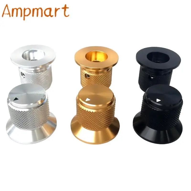 

30x22.5x25MM Aluminum Alloy Knob, Guitar Amplifier Knob, HIFI CD Volume Adjustment Knob. Car Central Control Knob,