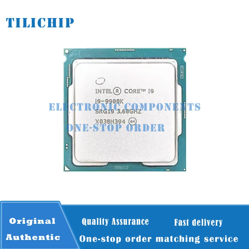 i9-9900K i9 9900K Eight-Core Sixteen-Thread 3.6Ghz 95W L3/16M LGA 1151 Desktop CPU SRG19