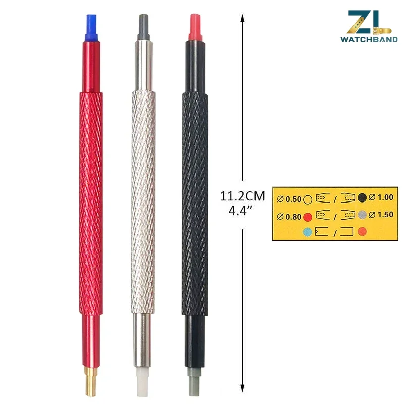 3pcs/lot Watch Hand Pressers Pusher Fitting Set Kit Watchmakers Wristwatch Repair Tool Watch Tools For Watchmaker Repair Tool