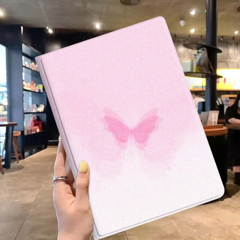 Beautiful Pink Flower For Lenovo Xiaoxin Pad Pro Tab P12 P11 11 11.2 11.5 10.6 inch K10 M10 Plus Tablet Case Soft