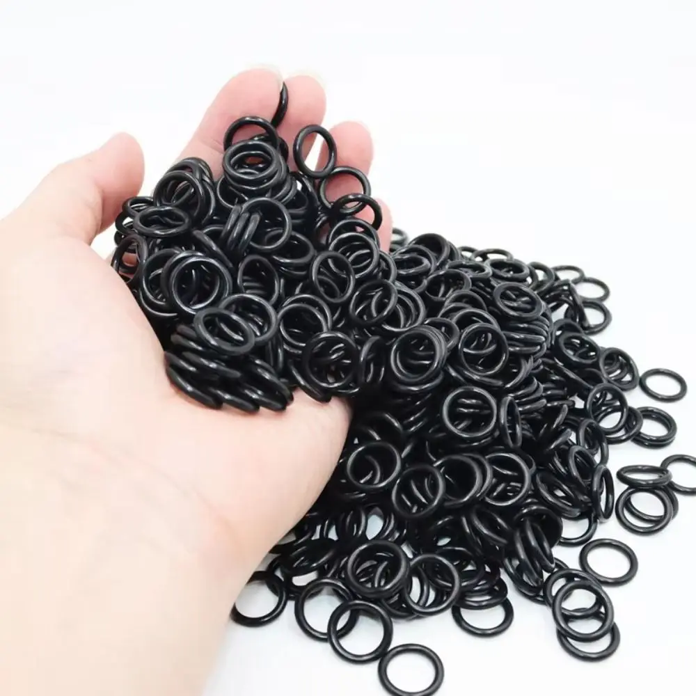 

1500Pcs 24 Sizes Rubber O-Rings Gasket Sealing Oil Resistance Black Car O-Ring Rubber Ring Kit Elastic