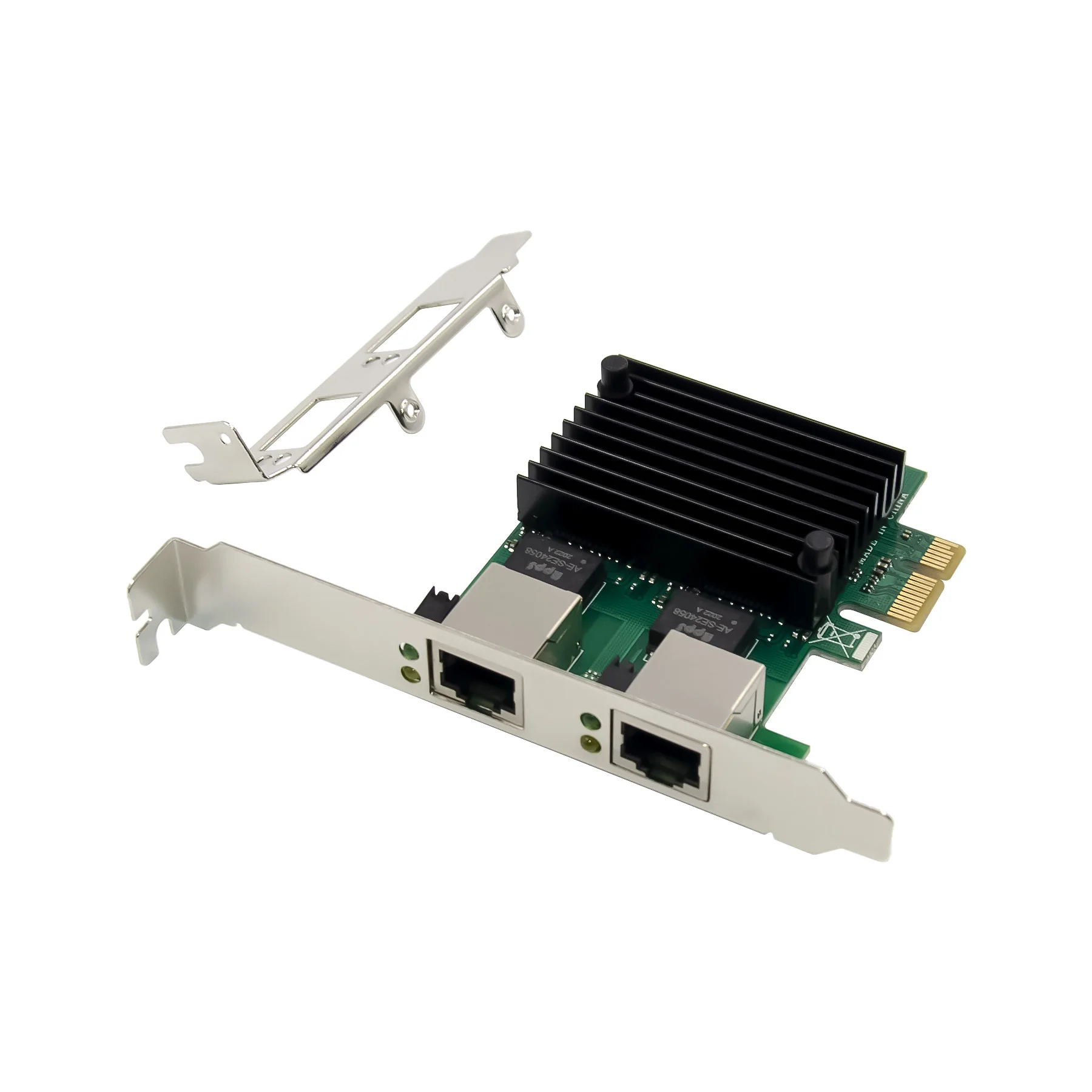 sunweit-st7236-pcie-x1-rtl8125-デュアルポート-25gbe-銅線-nic