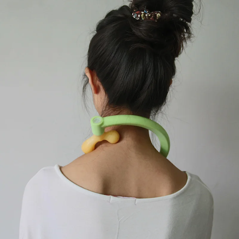 Zurück Massager Werkzeug Neck Selbst Muscle Druck Zu Entlasten Stick Manuelle Massage Punkt Stange