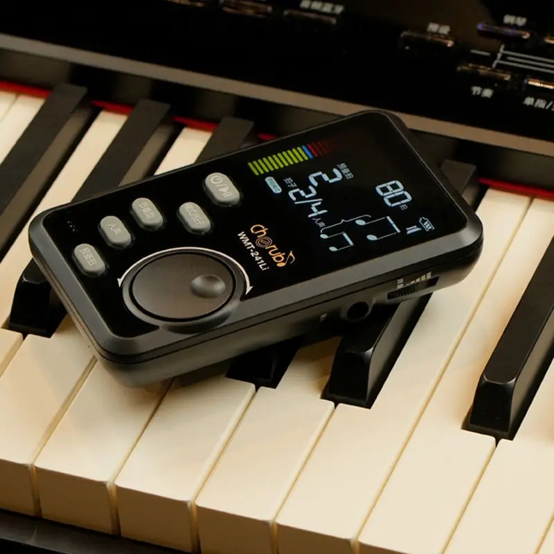 Piano Metronome Portable Vertical Guitar Tuner Professional Vocal Count Metronomes Violin Drums Music Instrument Accessories