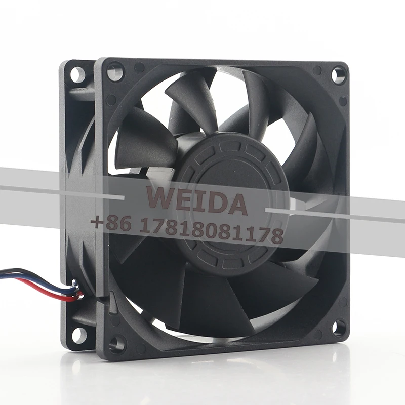 Delta 12V 0.60A AC EC PWM Temperature Control Chassis 8CM 80X80X25MM 8025 Ball Game Console FFB0812SH-R00 Cooling Fan