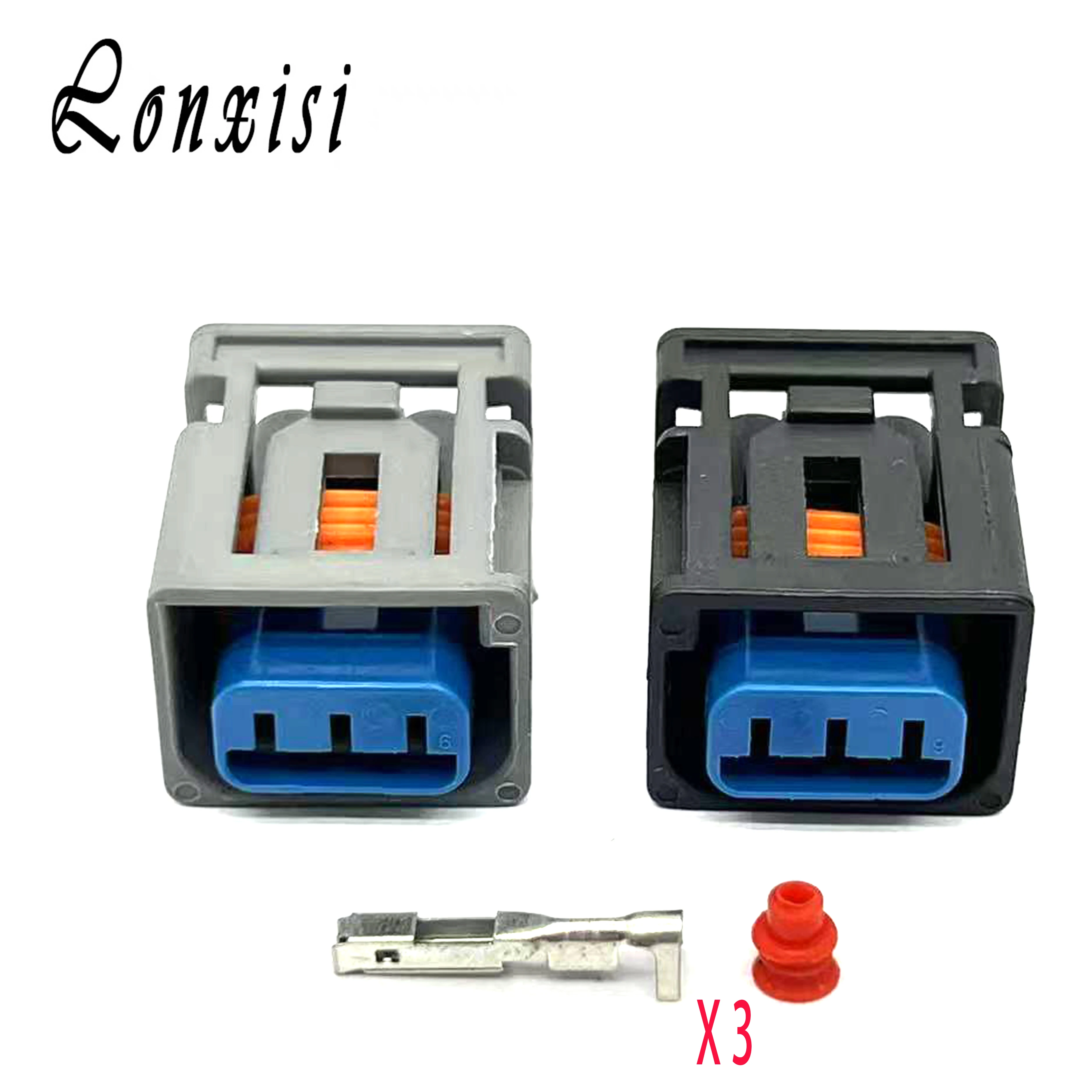 

2/5/10/20/50 Sets 3 Pin 1W7T-14A464-MA Lgnition Coil High Voltage Connector For Ford Focus COIL Honda Left And Right Groove