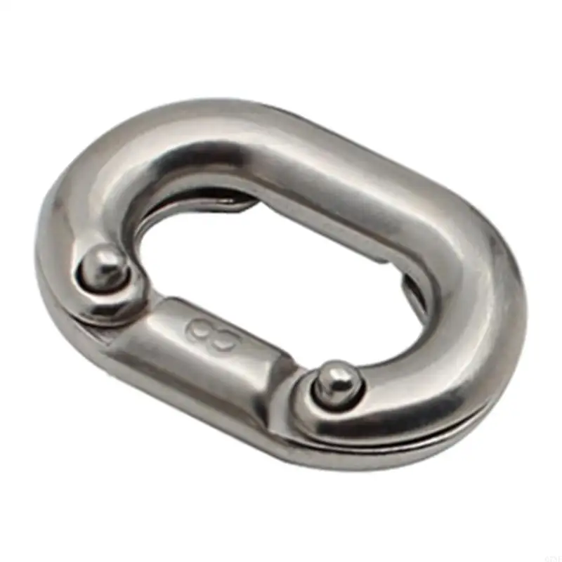 G7NF 1Piece 316 Steels Ship Anchors Chain Link Quality Chain Link Connector Steel Marine Grade C Link Split Connectings