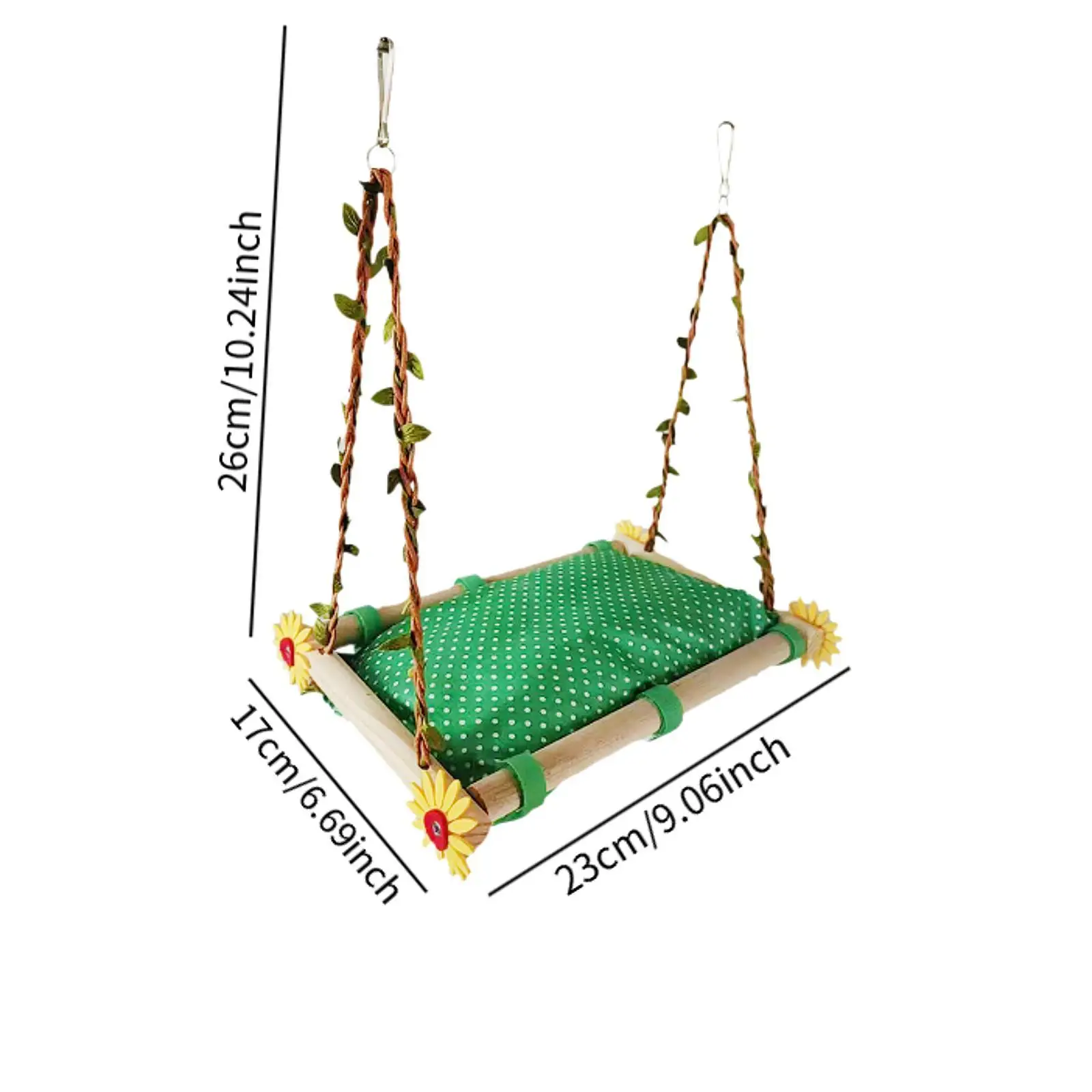 Hamac perchoir pour oiseaux, perchoir pour perroquet, jouet pour perruches, inséparables, aras