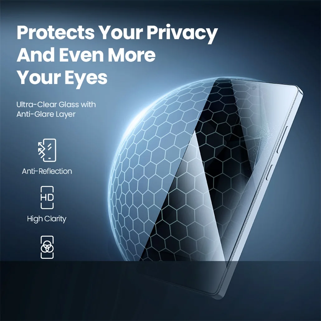 Dla Samsung Galaxy S25 Ultra szkło hartowane Nillkin Anti Peeping ochrona prywatności ochraniacz ekranu dla Samsung S25 S25+ Plus — zdjęcie produktu 4