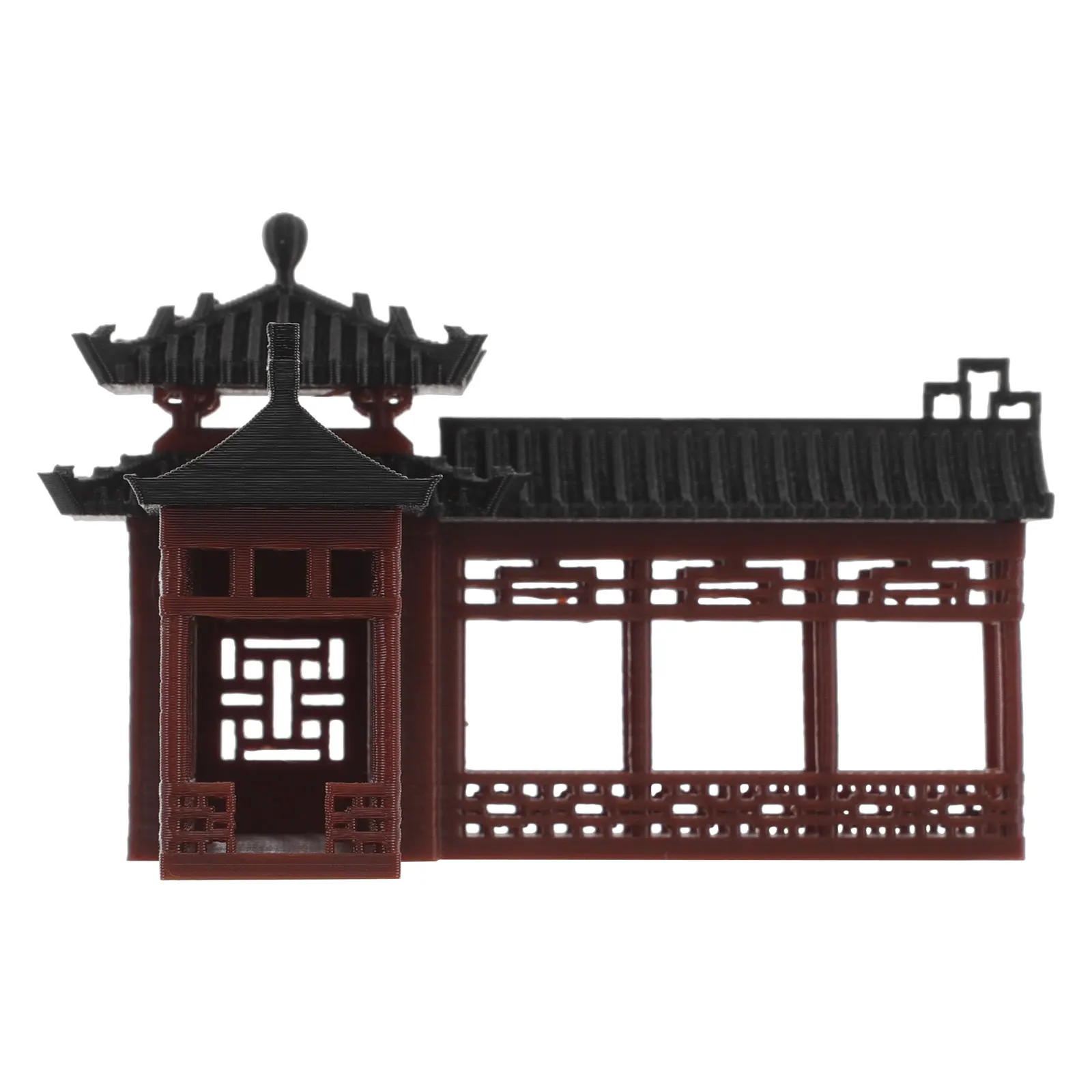 

Mini Pagoda Bonsai Garden Decor Hexagon Fairy Statue Zen Garden Accessories Aquarium Miniature Oriental Pagoda Sculpture