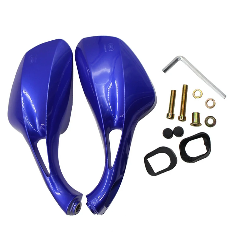 Motorcycle Side Mirrors for Kymco Haojue Jonway SYM Honda Suzuki for GY6125 WH100T JOG50 ZY100T Scooter 8mm Rear View Glasses