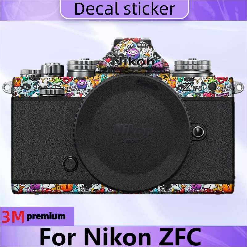 For Nikon ZFC Camera Body Sticker Protective Skin DecalVinyl Wrap Film Anti-Scratch Protector Coat