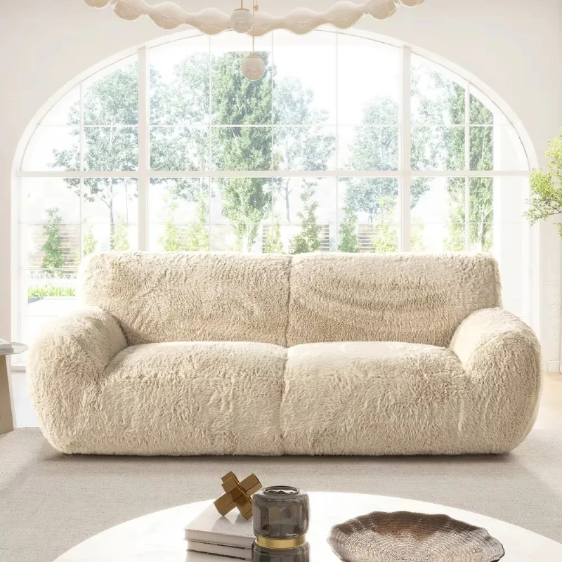 Simple style modern living room furniture fabric living room sofa