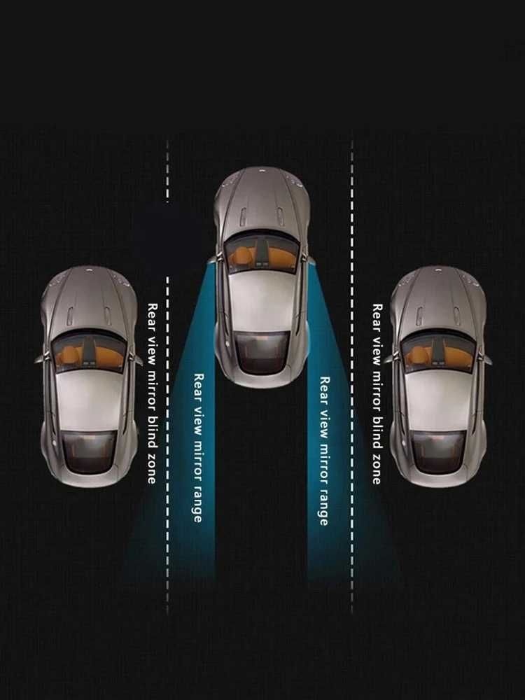 50M 77Ghz Millimeter Wave Radar Blind Spot Detection System Driving Safety Lane Change Assist Blind Spot Monitoring Assistant