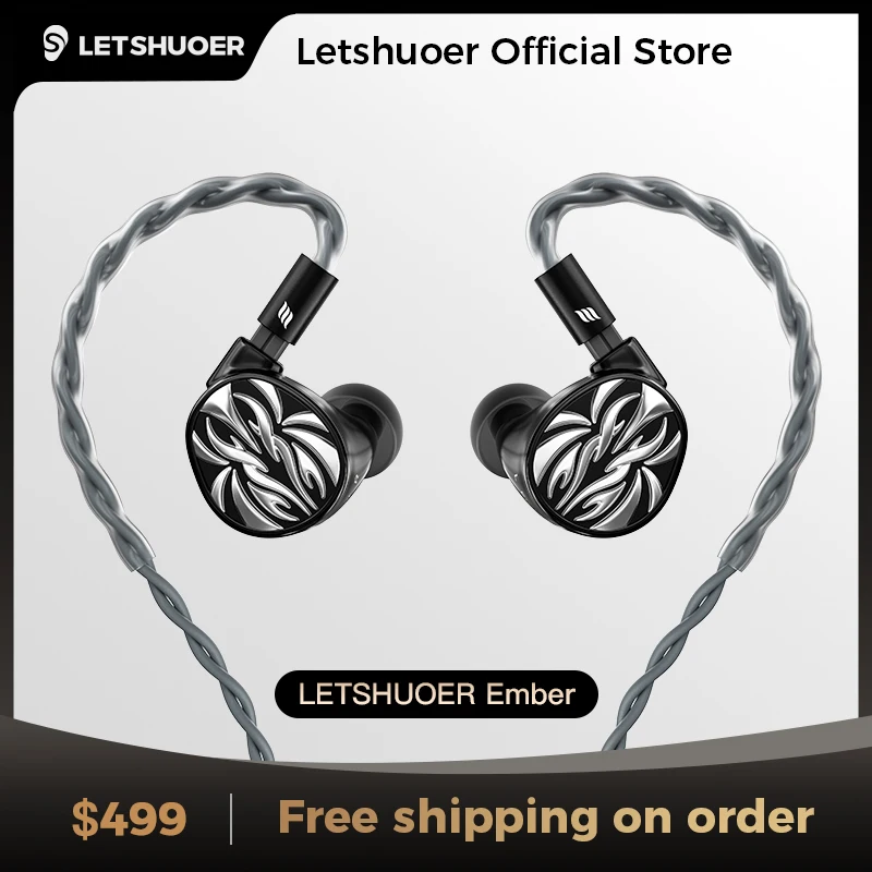 LETSHUOER Ember 14.8mm Large Flagship Planar Magnetic Hi-Fi In-Ear Monitors