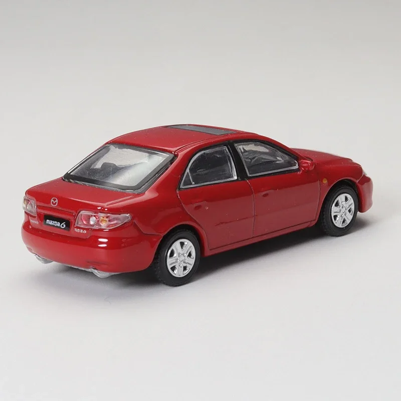 JKM 1/64 Mazda 6 2008 Alloy Car Diecast Model Shock Absorption Model Toy Car Friends Gifts