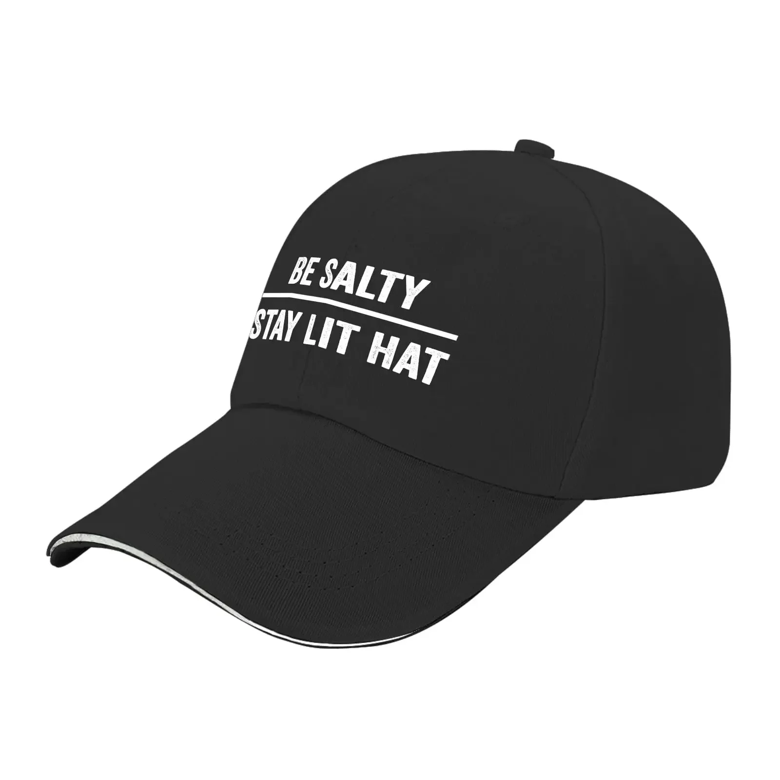 Be Salty Stay Lit funny caps woman hats Hiking Hat women Gifts for Mom Beach