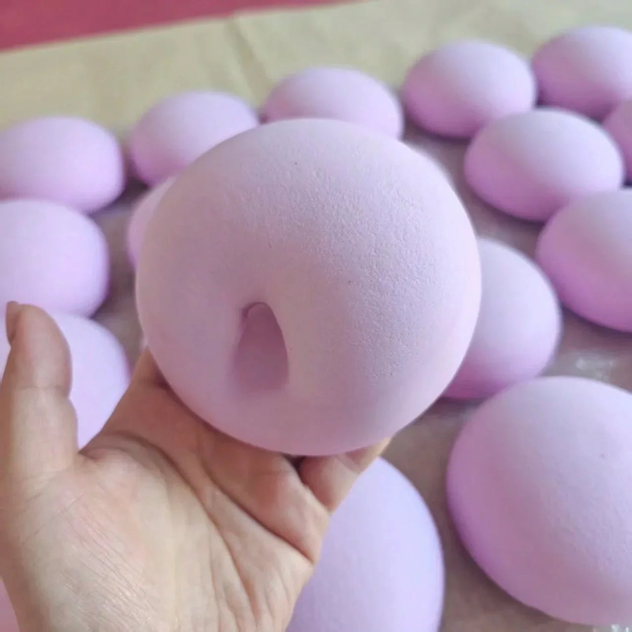 Squishy Taro Bread Toys Slow Rising Sensory Fidget Toys Anxiety ADHD Stress Relief Squeeze Toys Gifts Party Favors