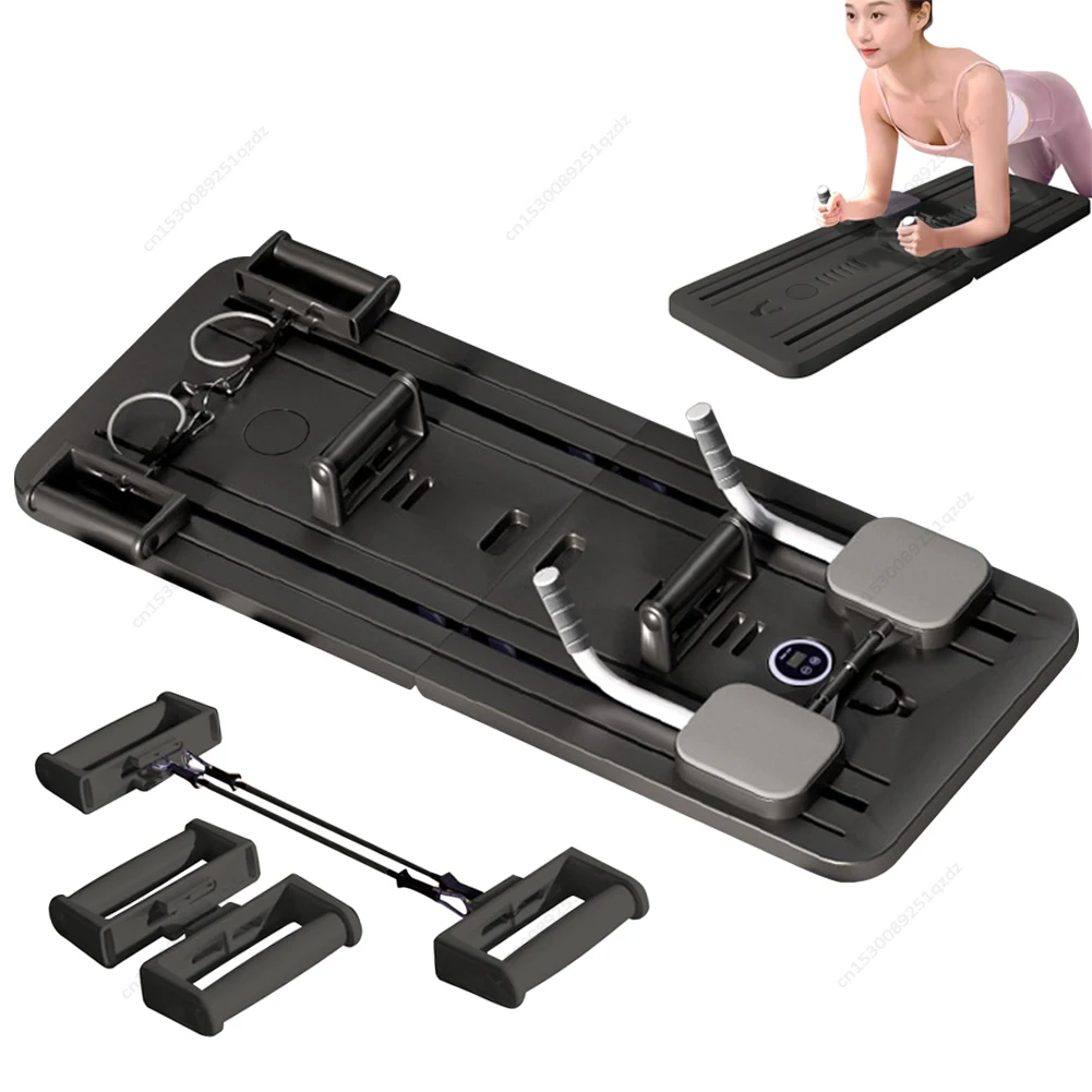 Solid Push Up Board 4-in-1 Home Workout Equipment Multi-Functional Pushup Stands System Fitness Floor Chest Muscle Exercise