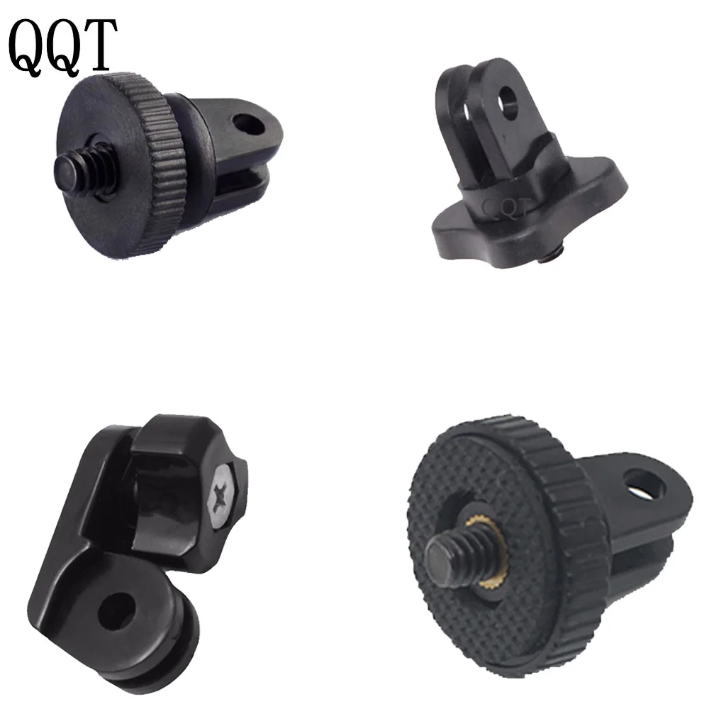 QQT for GoPro Accessories New Adapter Bridge Convert for Go Pro Hero11 10 9 8 7 6 5 4 Common Camera Holders with 1/4 Inch Holes