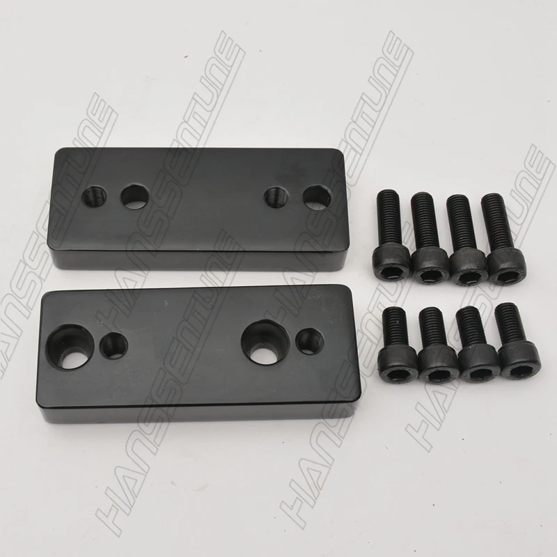Mount Spacer Kit Pelat Relokasi Bar Ayunan Depan untuk Sesuai dengan Hilux Pickup KUN26 2005-2015