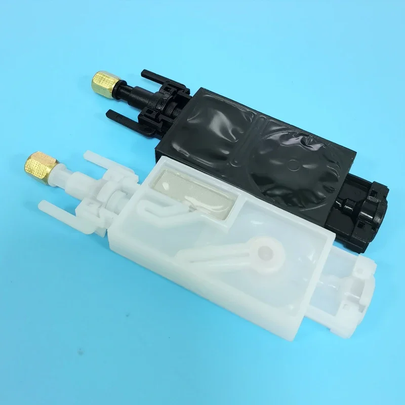 Imagem -02 - Ink Damper For Epson Dx5 Tx800 For Mimaki Jv33 Jv5 Dumper With Connector Copper Nut Compatible Solvent Dx5 Ink Damper 10 Pcs uv