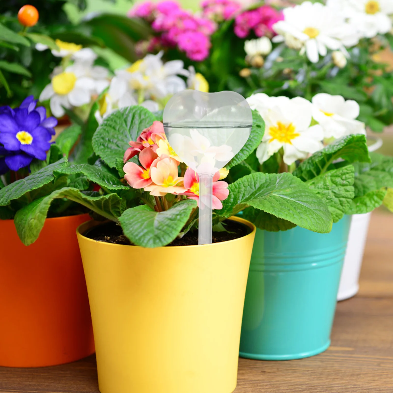 Gartenarbeit Automatische Bewässerung Ball Glas Bewässerung Werkzeug Einfach Verwenden Einsatz Boden Langsam Durchdringen Praktische Dekorative Blumentopf