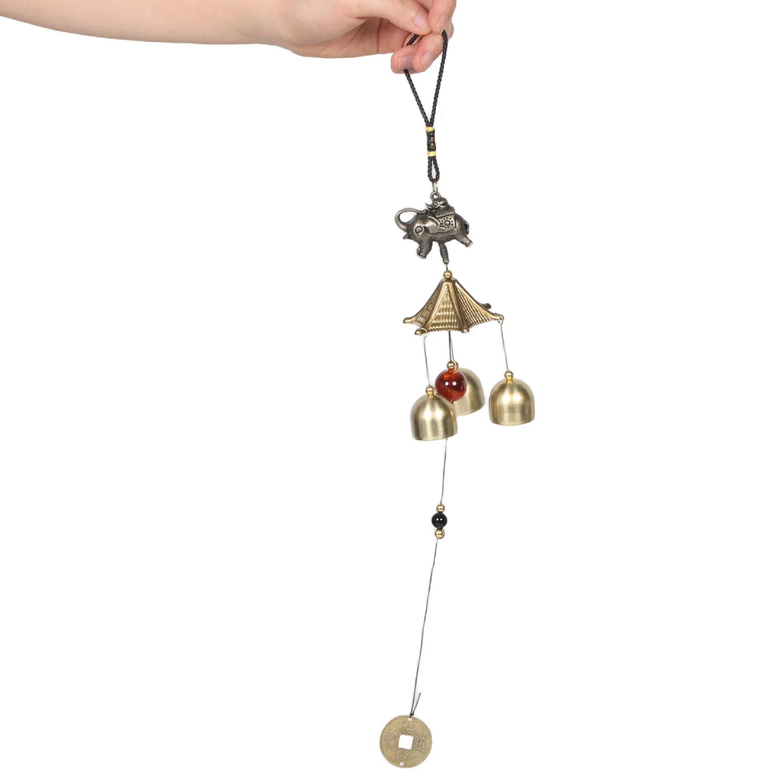 

Elegant Metal Wind Chimes Durable Alloy Garden Hanging Decoration Blessing Bird House Chimes for Outdoor Balcony Yard Home Gift
